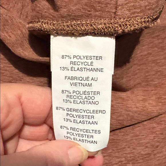 EUC Vuori Hazelnut Heather Clean Elevation Leggings - Long (Size Medium) - Picture 9 of 10